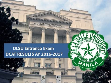 dlsu results|Exam Results .